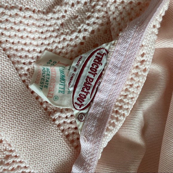 Vintage 1970’s Tricot Partout maxi dress knit 6/8 - Picture 8 of 9